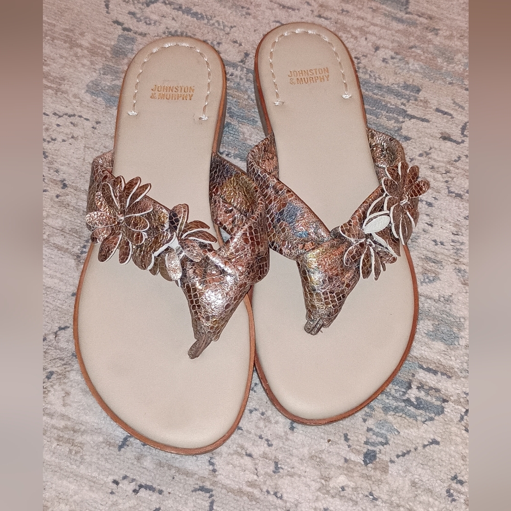 Johnston & Murphy Rhonda Women's Leather Sandals 7
